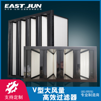 大風量高效亞高效空氣過濾器4V送風口塑料框?qū)嶒炇覞崈糸gVW型濾芯